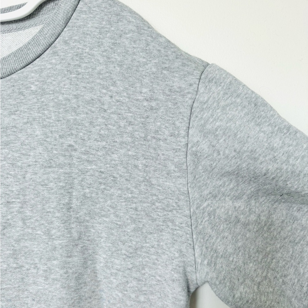 Anthro Daily Practice Heather Grey Lounge Athleisure Sweatshirt Tier Maxi Dress - Picture 4 of 11